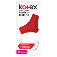 KOTEX PANTY LINERS NORMAL (20 counts)